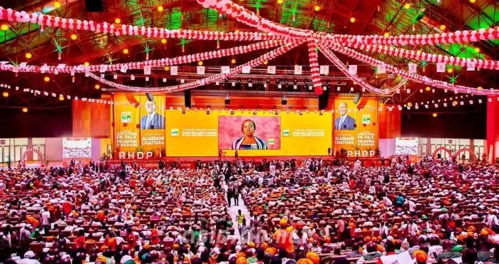 2eme-congres-du-rhdp-des-dizaines-de-milliers-prennent-dassaut-le-parc-des-expositions