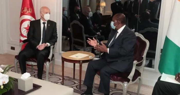 ci-tunisie-alassane-ouattara-sest-entretenu-avec-son-homologue-tunisien-kais-saied
