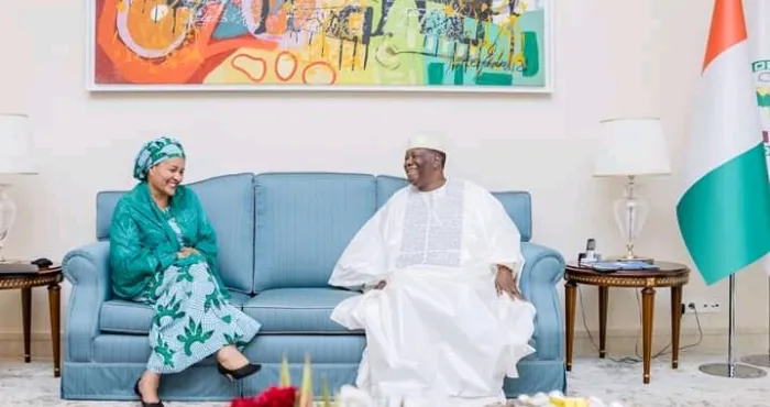 diplomatie-apres-une-rencontre-avec-ouattara-amina-mohammed-salue-le-leadership-de-la-cote-divoire