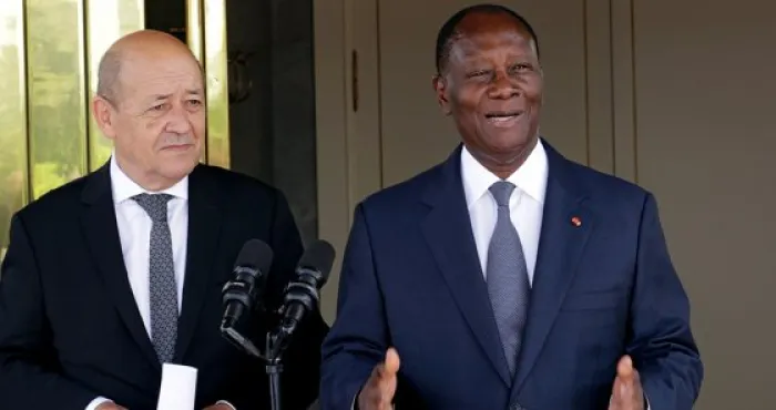 lutte-contre-le-terrorisme-ce-que-le-drian-ministres-des-affaires-etrangeres-de-la-france-revient-faire-a-abidjan