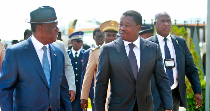 cote-divoire-reunion-au-sommet-entre-alassane-ouattara-umaro-sissoco-embalo-et-faure-gnassingbe