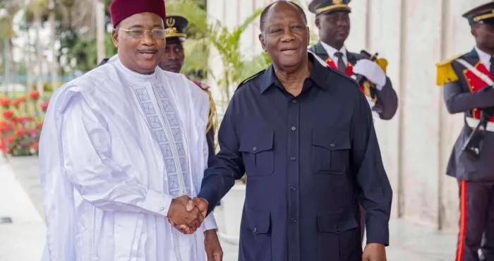 audience-du-chef-de-letat-ouattara-accepte-de-soutenir-mahamadou-issoufou-pour-levaluation-de-la-securite-et-le-developpement-du-sahel