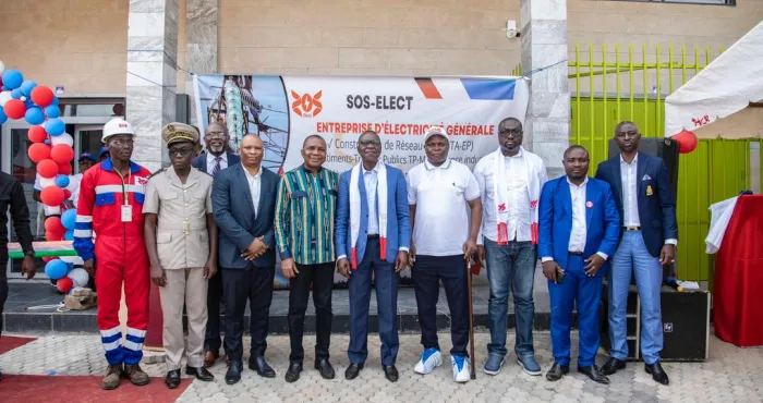 cote-divoire-developpement-de-lelectricite-le-ministre-amadou-kone-inaugure-le-siege-de-sos-elect-a-bouake