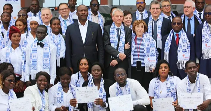 enseignement-technique-formation-professionnelle-et-apprentissage-bapteme-de-la-premiere-cohorte-formee-aux-metiers-de-la-grande-distribution-et-rentree-officielle-de-la-deuxieme-cohorte
