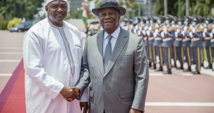 audience-du-chef-de-letat-adama-barrow-remercie-ouattara-pour-le-retour-de-la-paix-dans-son-pays