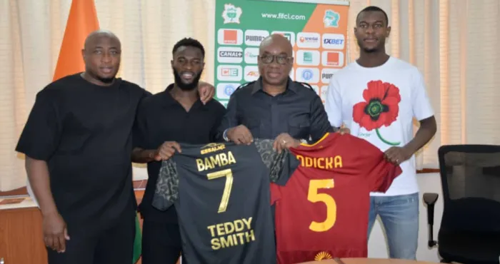 cote-divoire-football-les-nouveaux-elephants-evan-ndicka-et-jonathan-bamba-sengagent-a-defendre-le-maillot-national