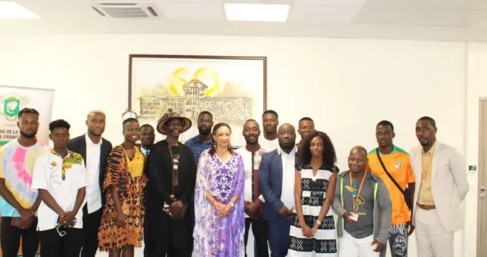 ixe-jeux-de-la-francophonie-mme-francoise-remarck-encourage-les-representants-ivoiriens