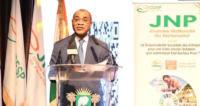 lancement-de-la-journee-nationale-du-partenariat-etat-secteur-prive-adama-coulibaly-representant-le-premier-ministre