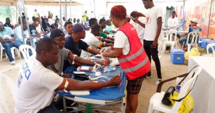 sante-publique-205-poches-de-sang-recueillies-a-koumassi